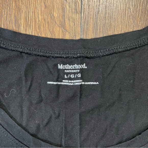Motherhood maternity scoop neck tee SZ LG - Picture 3 of 4